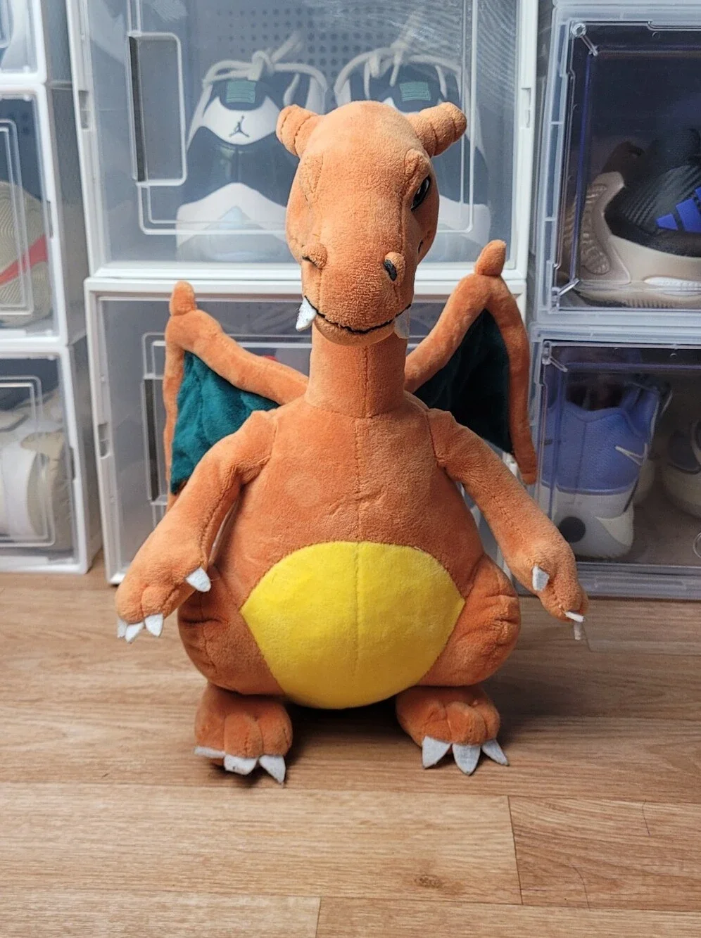 Pokémon CHARIZARD PLUSH 12” Stuffed Dragon Toy Bendable Wings Neck Tail